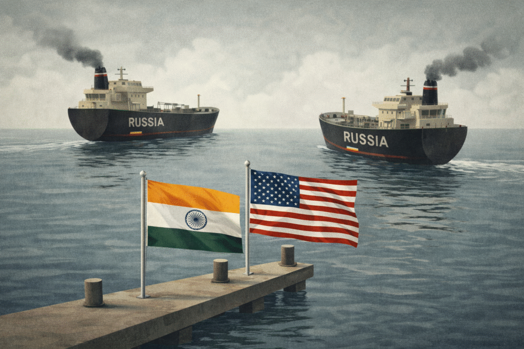 India US Russian oil