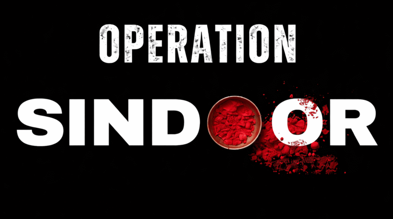 Operation Sindoor India Pakistan 2025